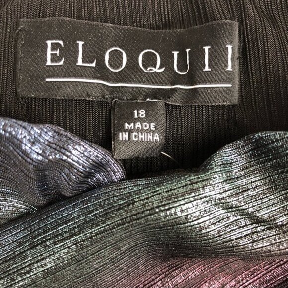 Eloquii Womens Criss Cross Bodice Rainbow Dress Size 20 - Picture 13 of 15